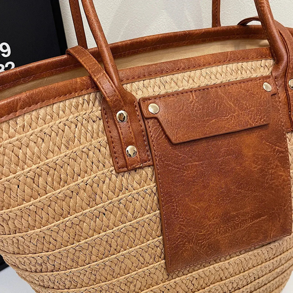 Grand Sac de Plage Chic