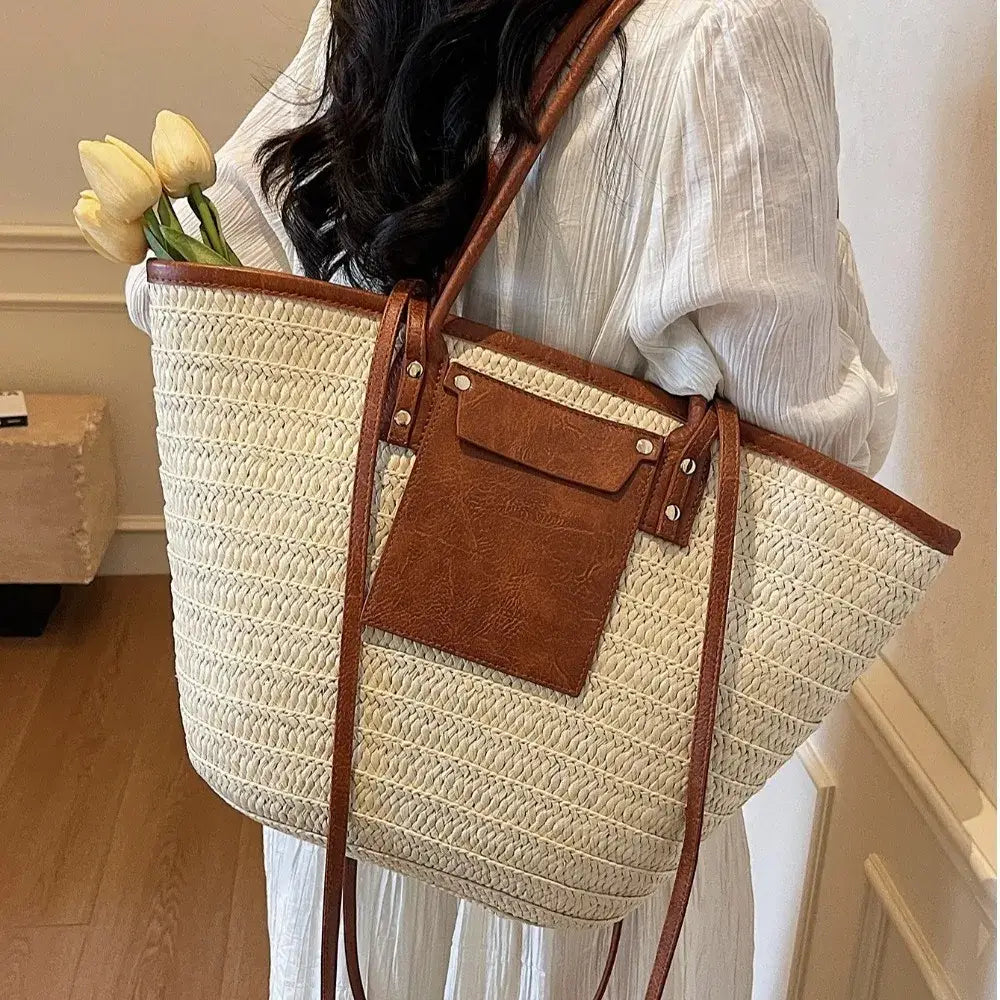 Grand Sac de Plage Chic