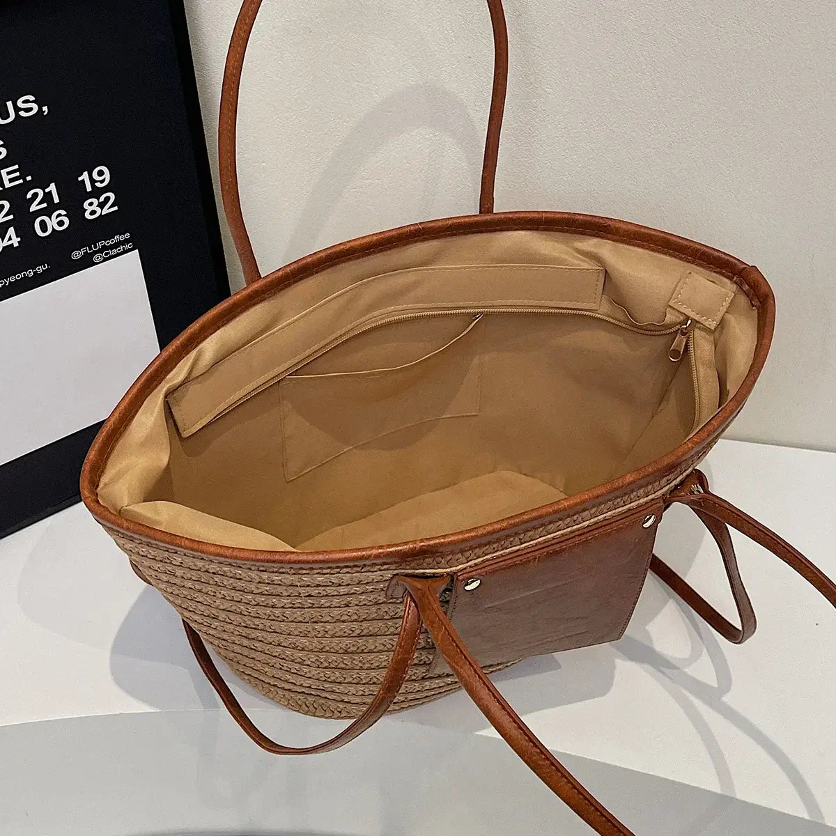 Grand Sac de Plage Chic