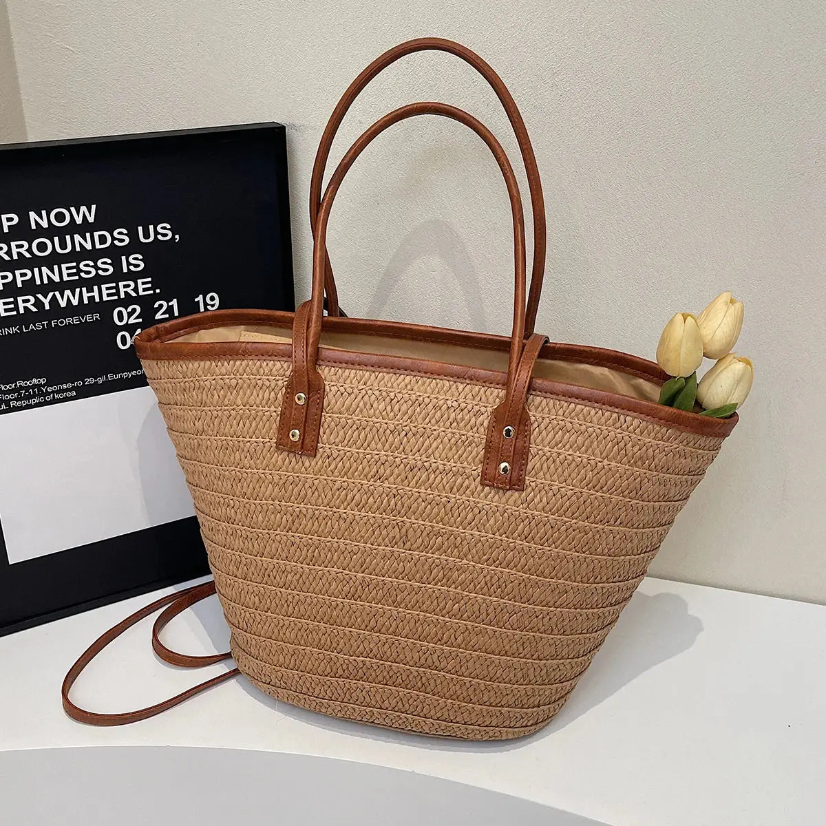 Grand Sac de Plage Chic