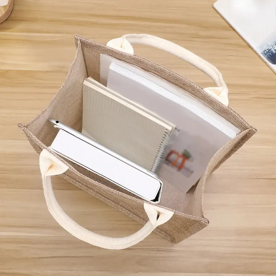 Grand Sac De Plage Femme Faux Chanvre