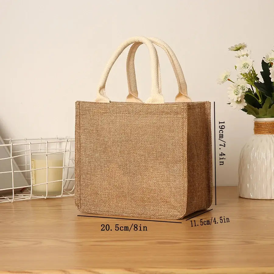 Grand Sac De Plage Femme Faux Chanvre