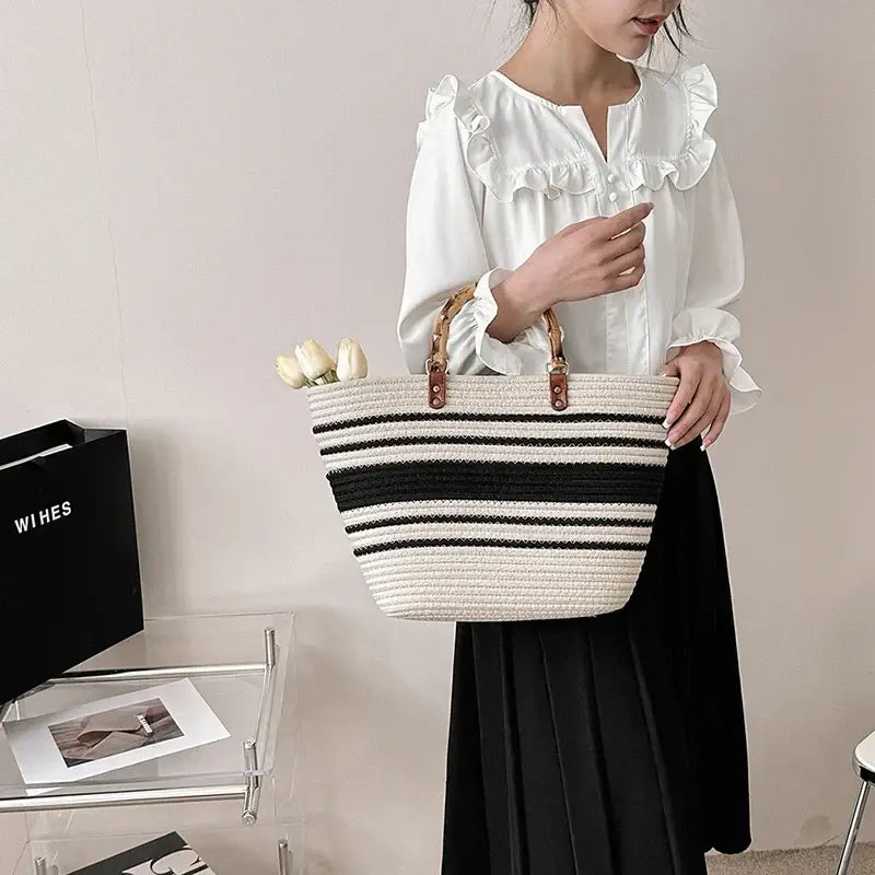 Panier de Plage Tendance