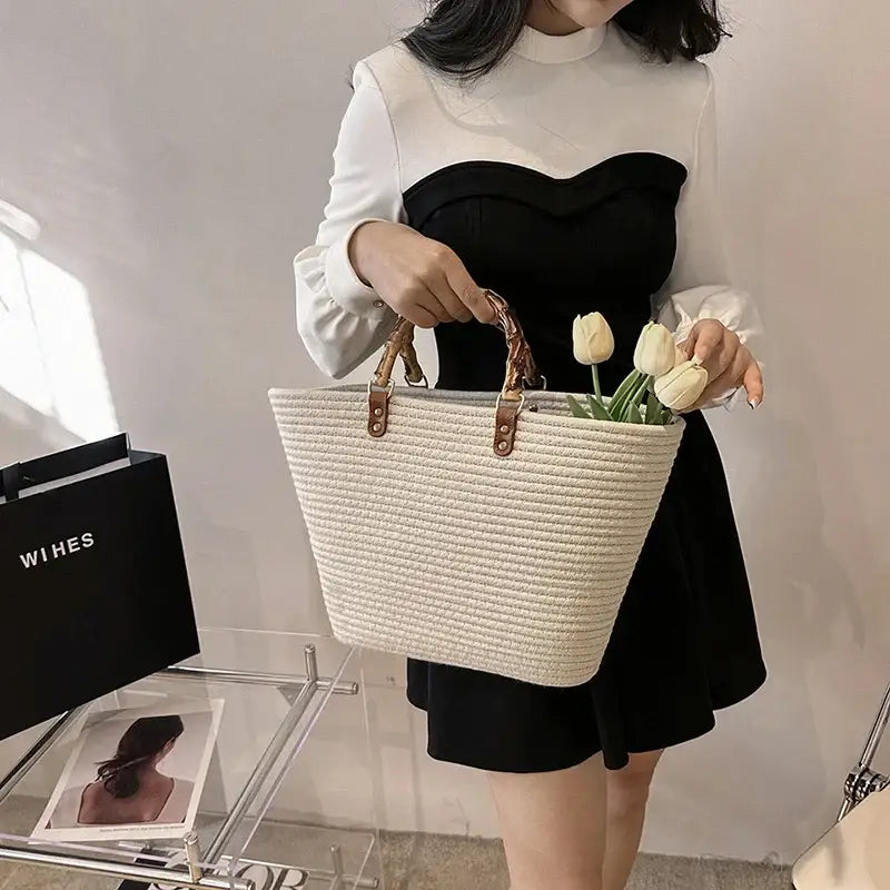 Panier de Plage Tendance