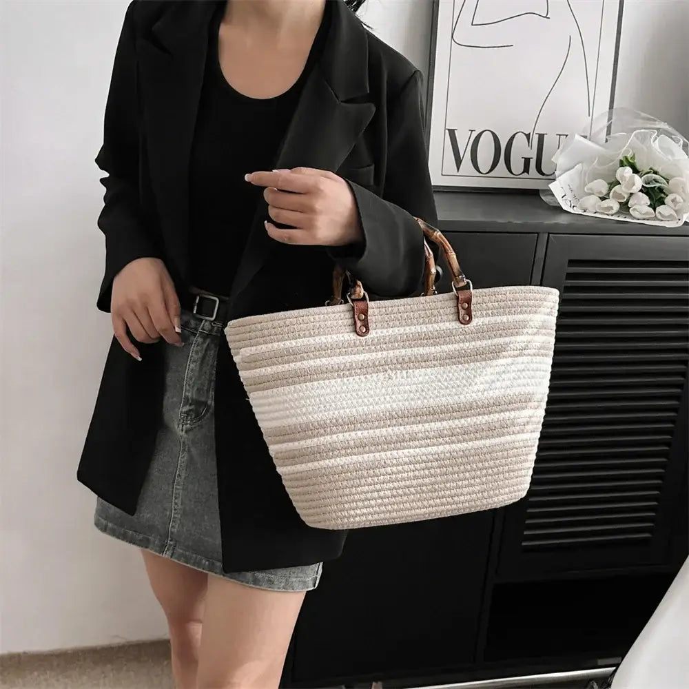 Panier de Plage Tendance