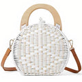 Sac à Main Osier Blanc