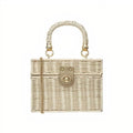 Sac à Main Osier Vintage