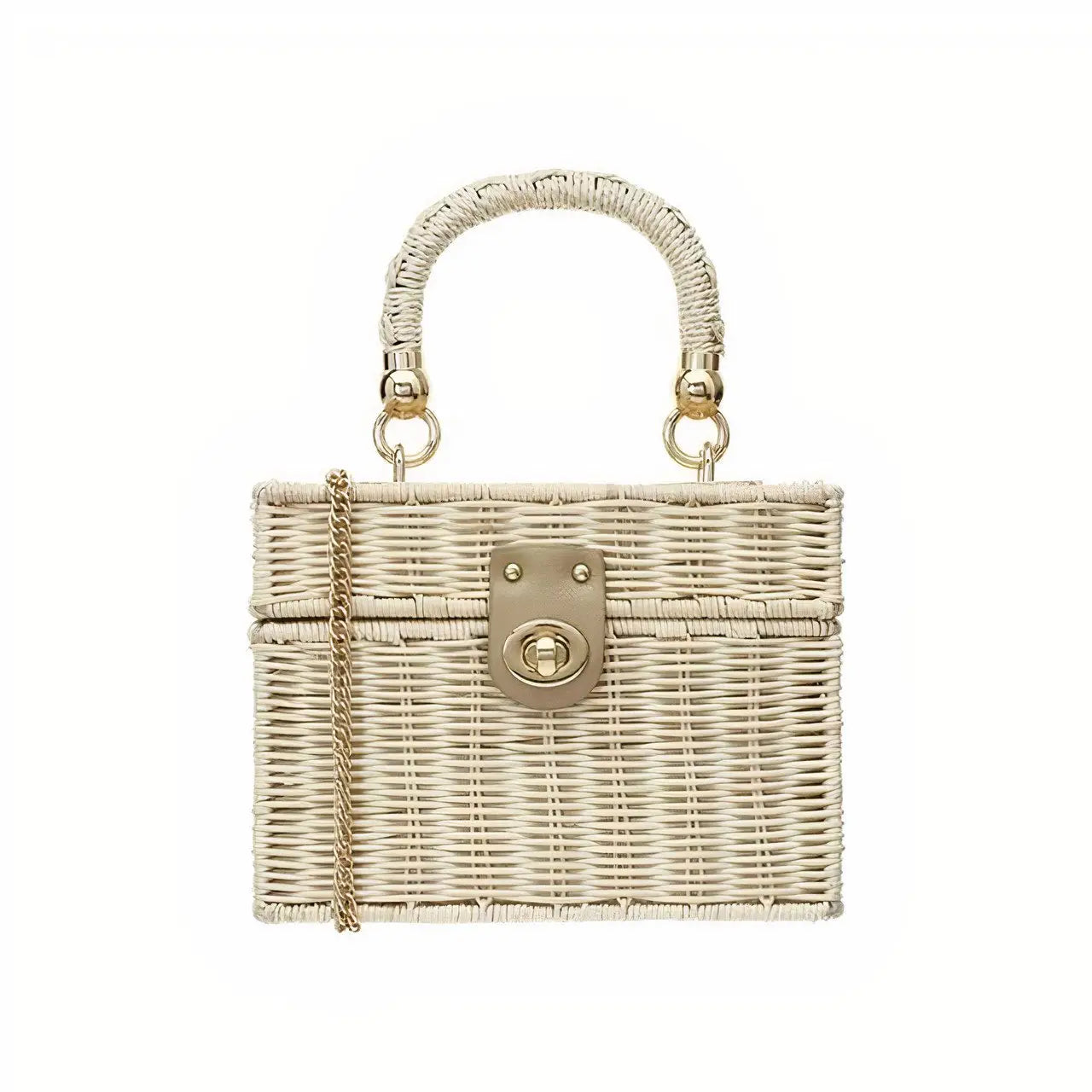 Sac à Main Osier Vintage