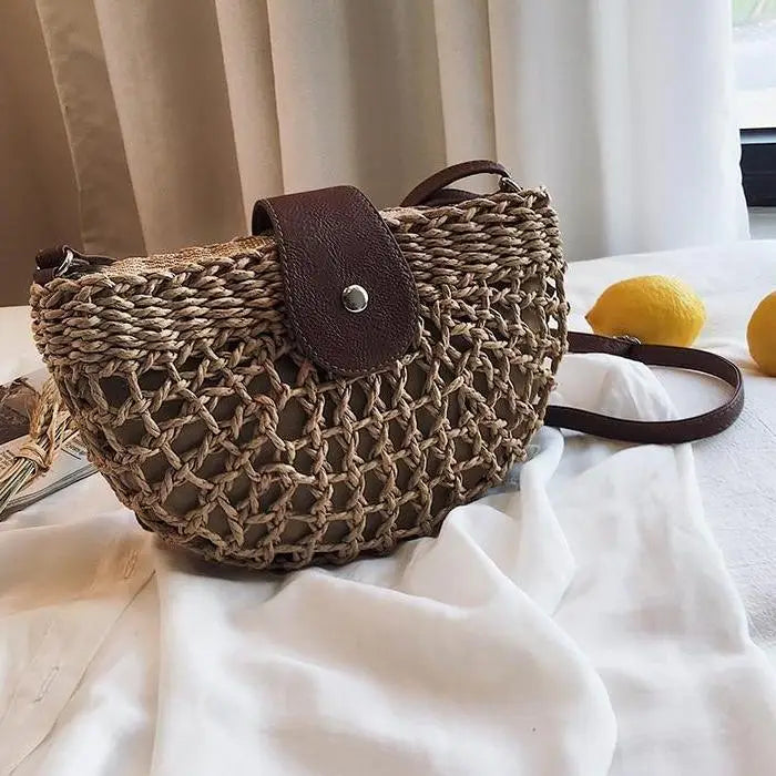 Sac à Main Paille Bandoulière