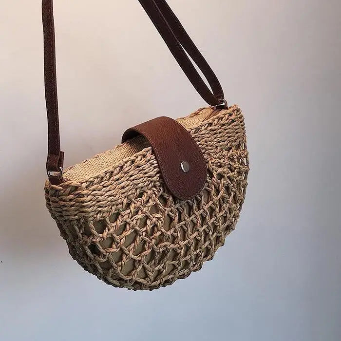 Sac à Main Paille Bandoulière