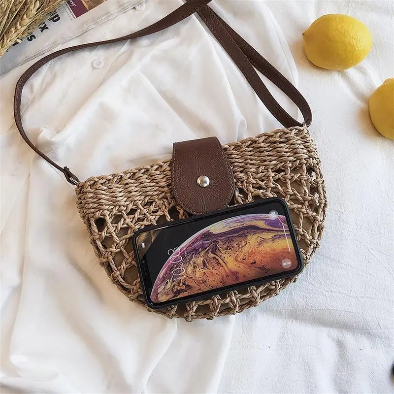 Sac à Main Paille Bandoulière