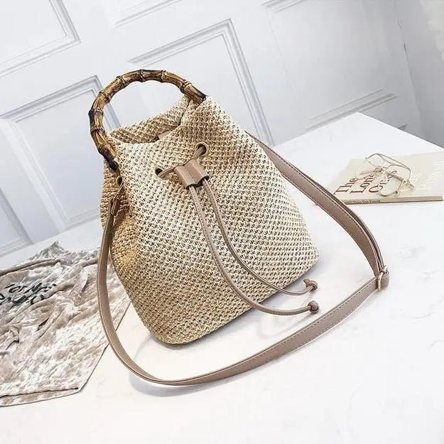 Sac à Main Paille Bourse