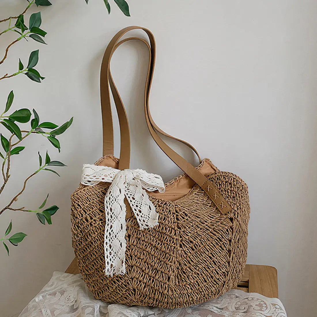 Sac à Main Paille Cabas