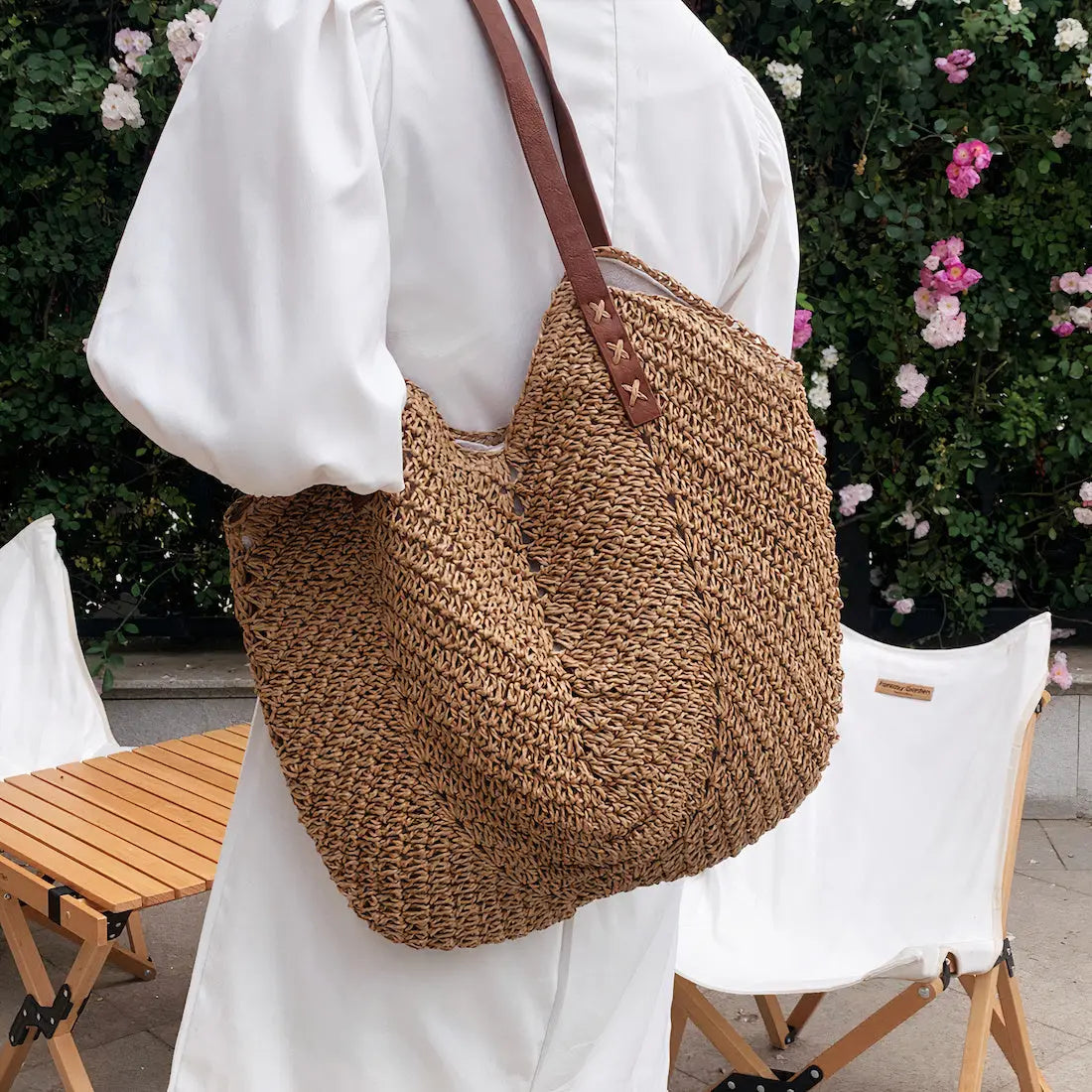 Sac à Main Paille Cabas