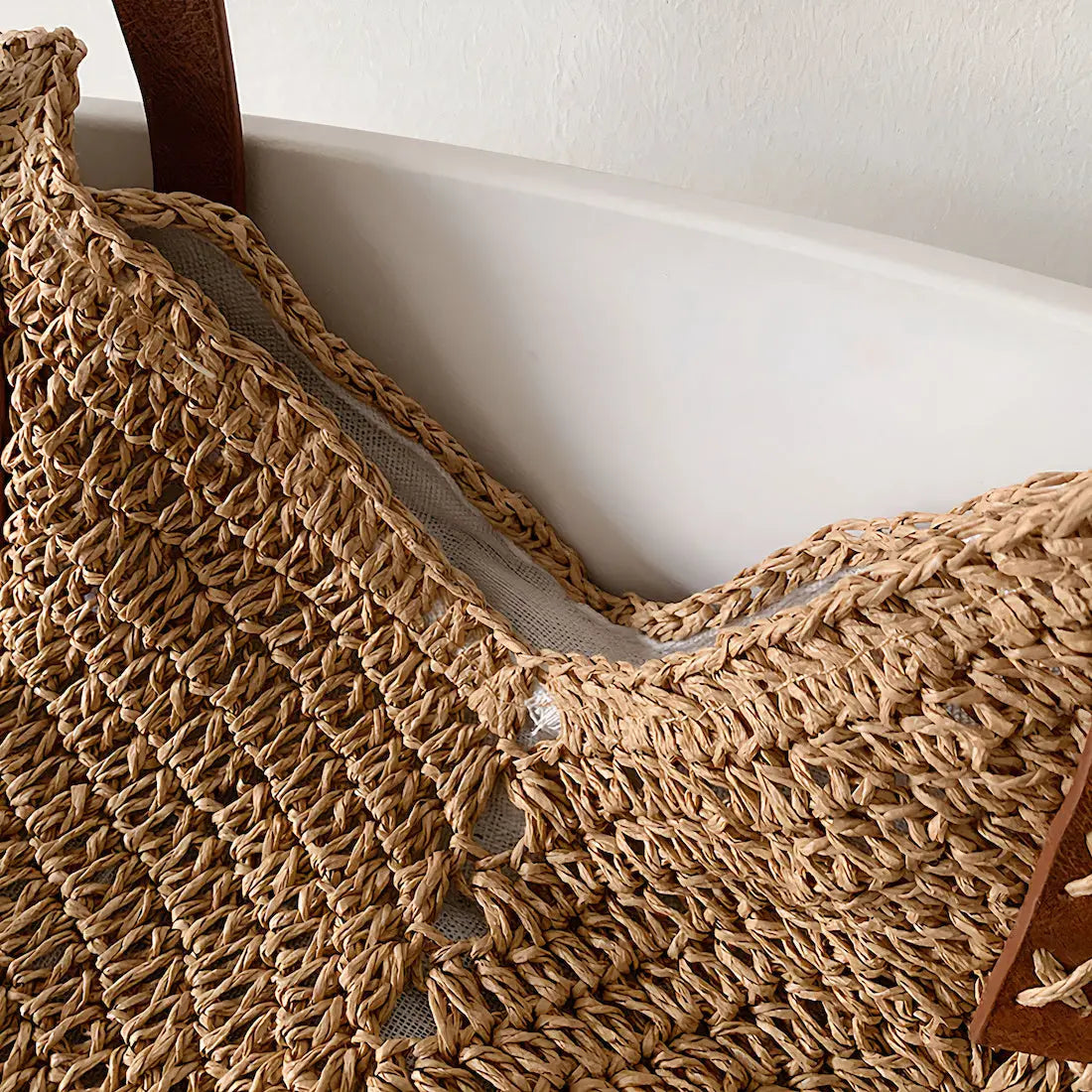 Sac à Main Paille Cabas