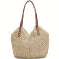 Sac à Main en Paille Moderne
