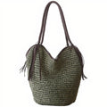 Sac à Main Paille Rétro