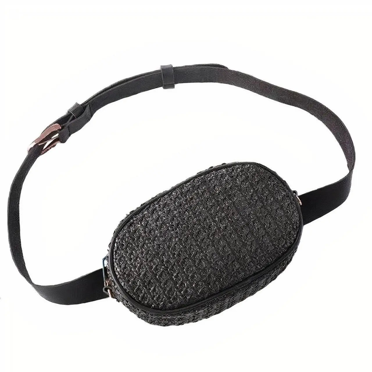 Sac Banane Paille Effet Luxe