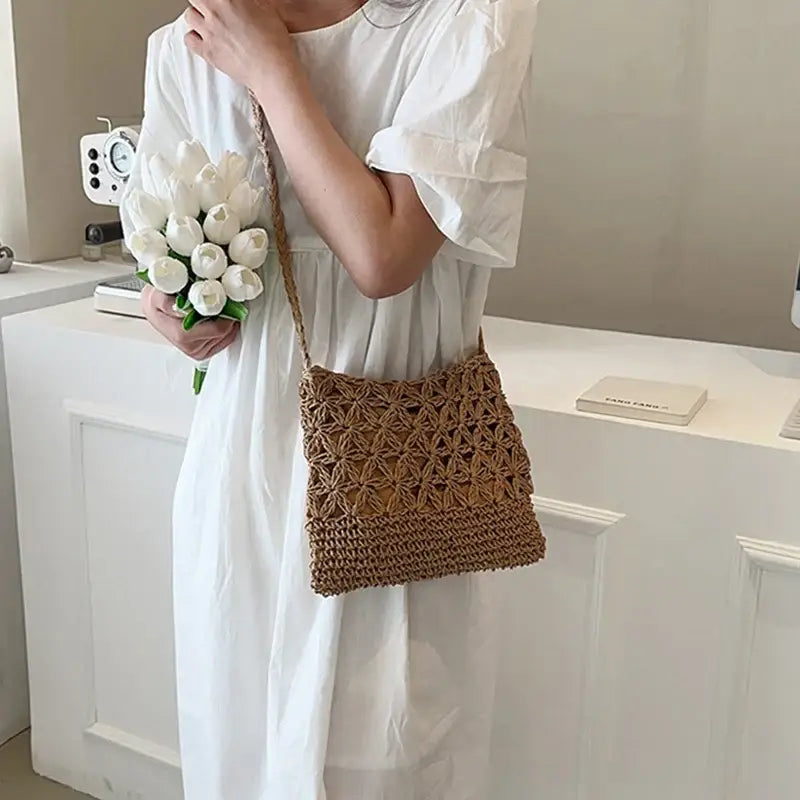 Sac Bandouliere Raphia