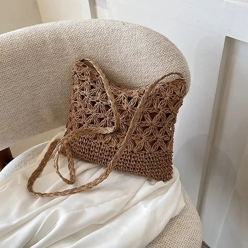 Sac Bandouliere Raphia