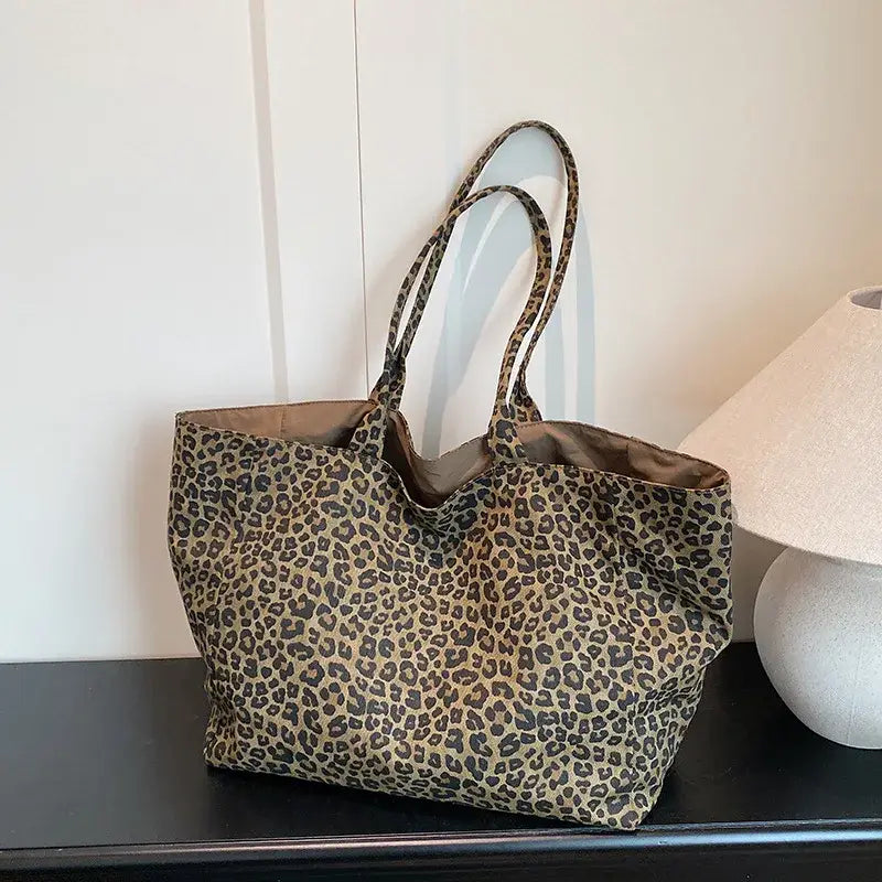 Sac Cabas De Plage Motif Léopard