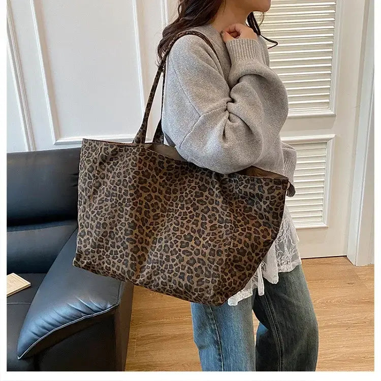 Sac Cabas Leopard