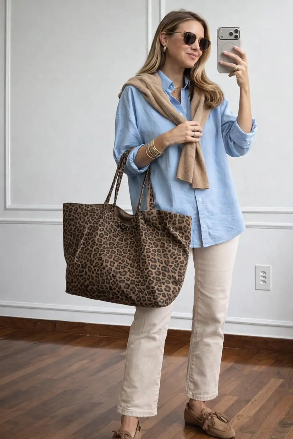 Sac Cabas Leopard