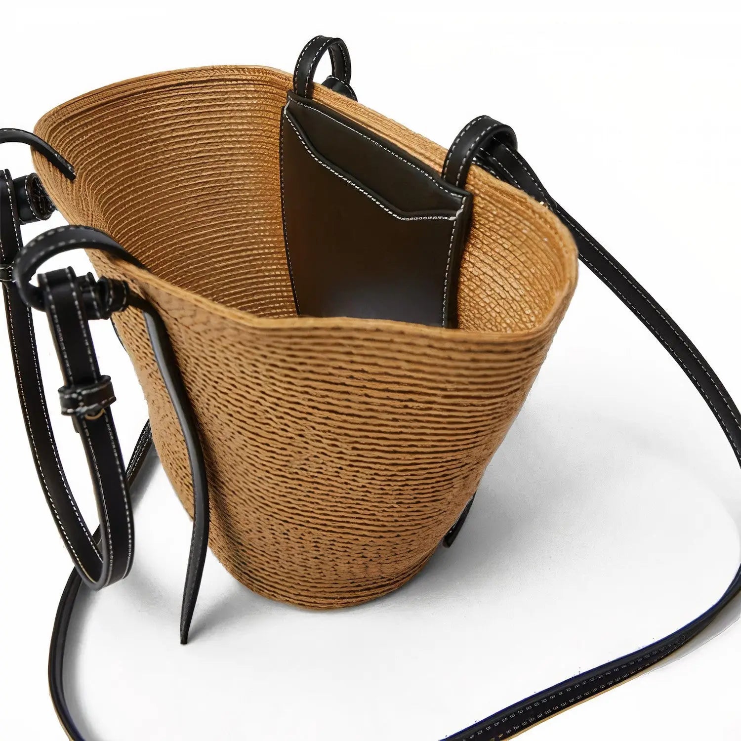 Sac Cabas Paille & Cuir