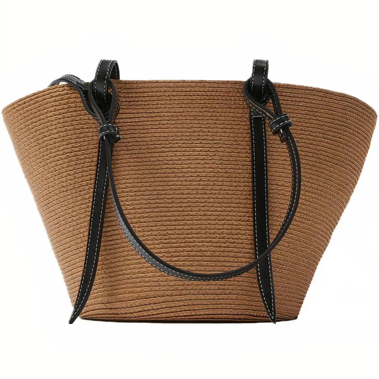 Sac Cabas Paille & Cuir