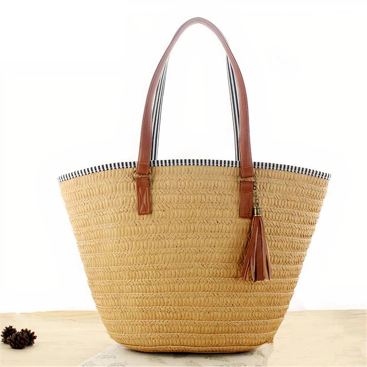 Sac Cabas Paille de Plage