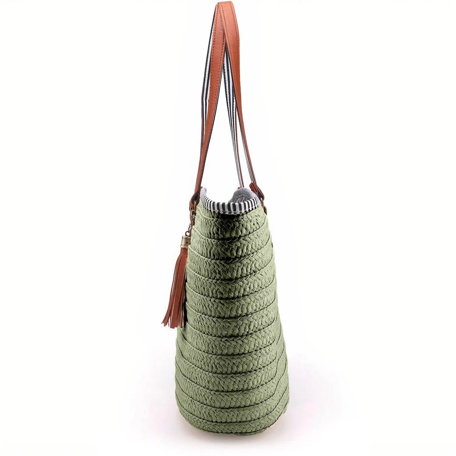 Sac Cabas Paille Design Plage