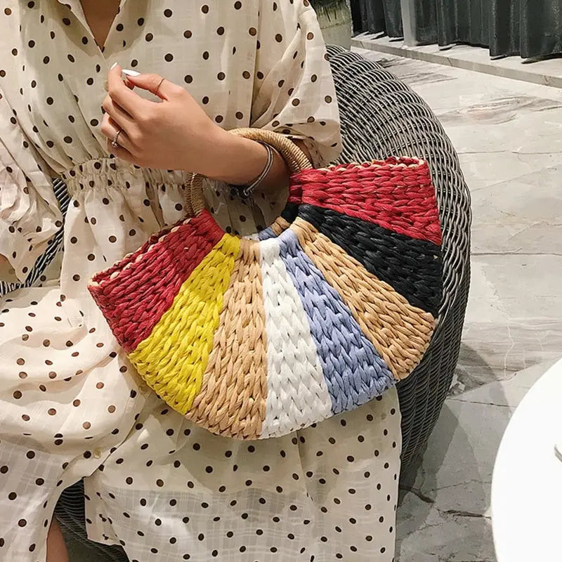 Sac Cabas Paille Été