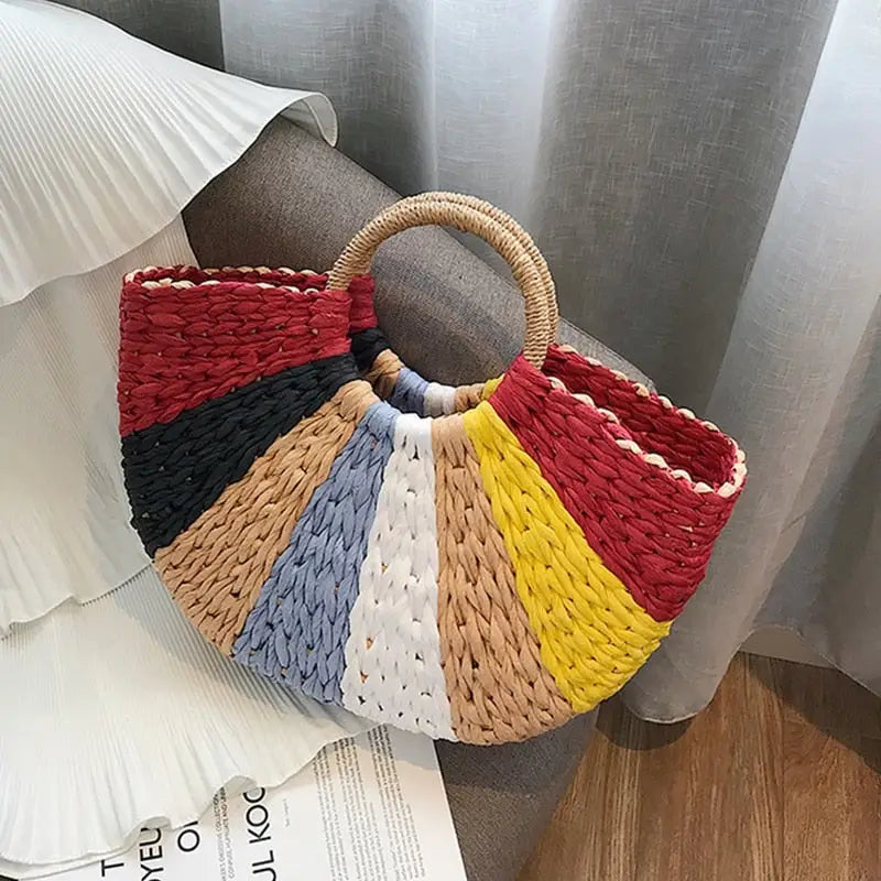 Sac Cabas Paille Été