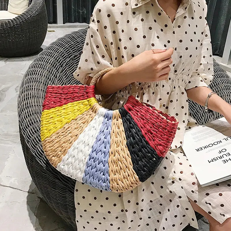 Sac Cabas Paille Été