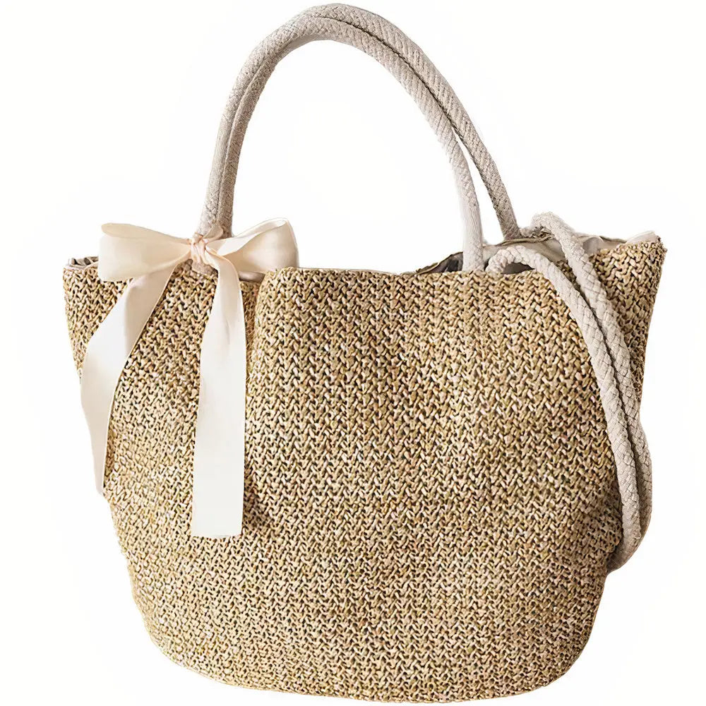 Sac Cabas Paille Femme