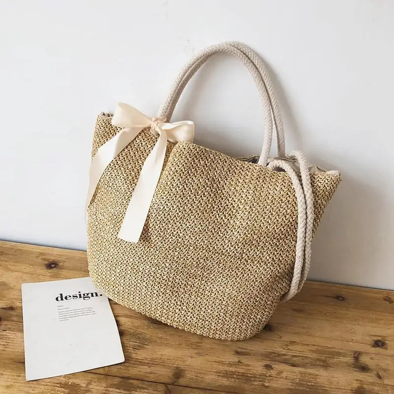 Sac Cabas Paille Femme