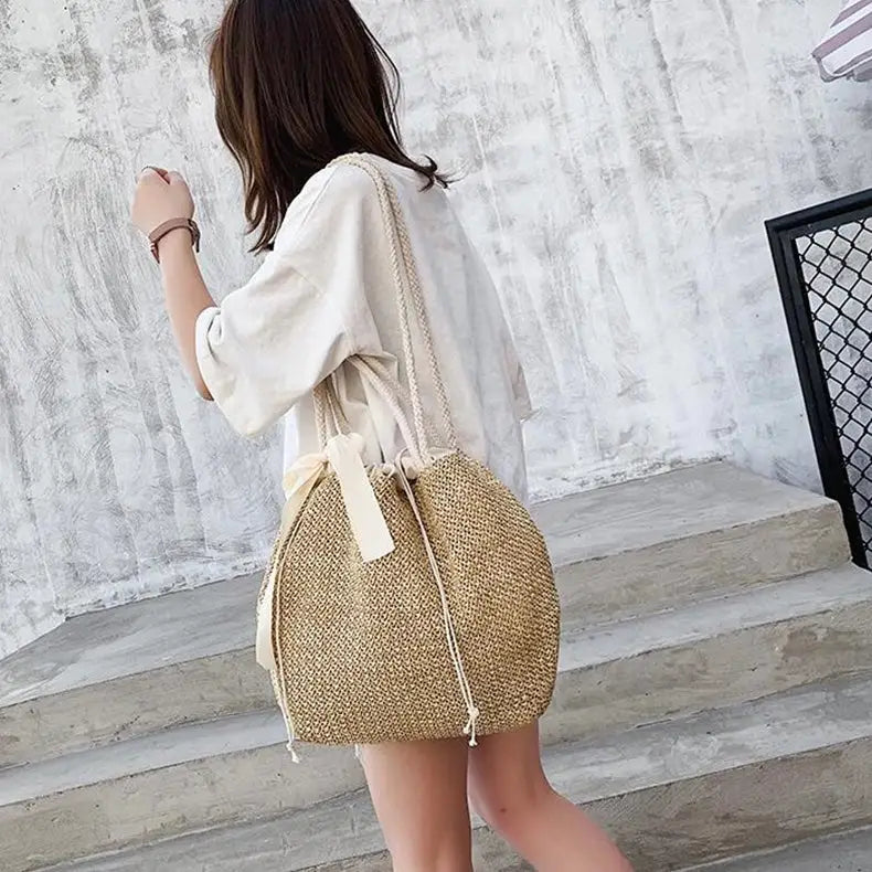 Sac Cabas Paille Femme
