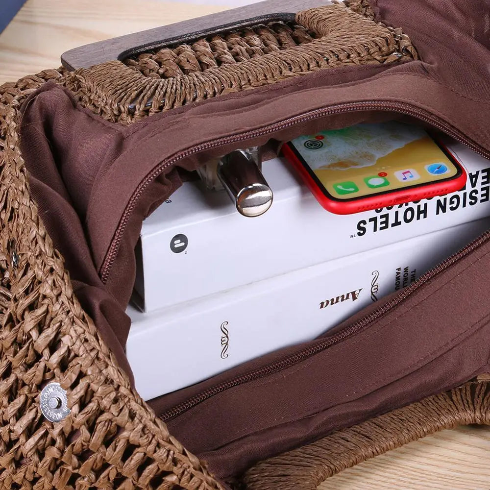 Sac Cabas Paille Grande Contenance