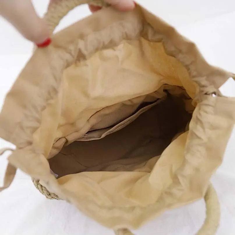 Sac Cabas Paille & Osier