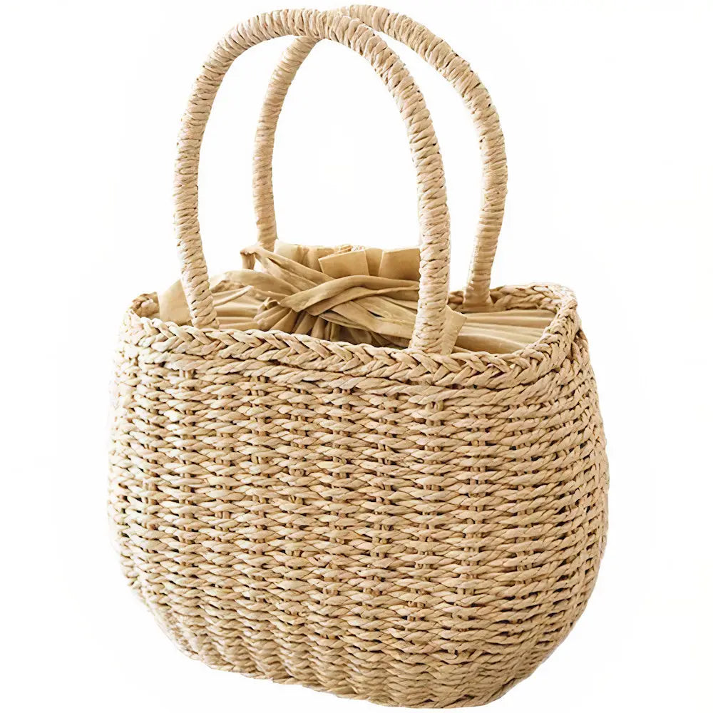 Sac Cabas Paille & Osier