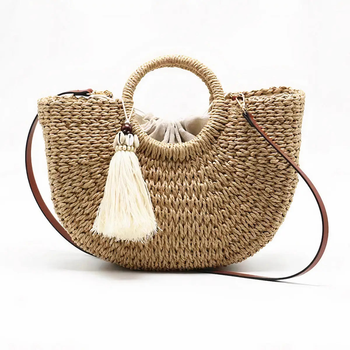 Sac Cabas Paille Plage Chic