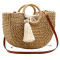 Sac Cabas Paille Plage Chic