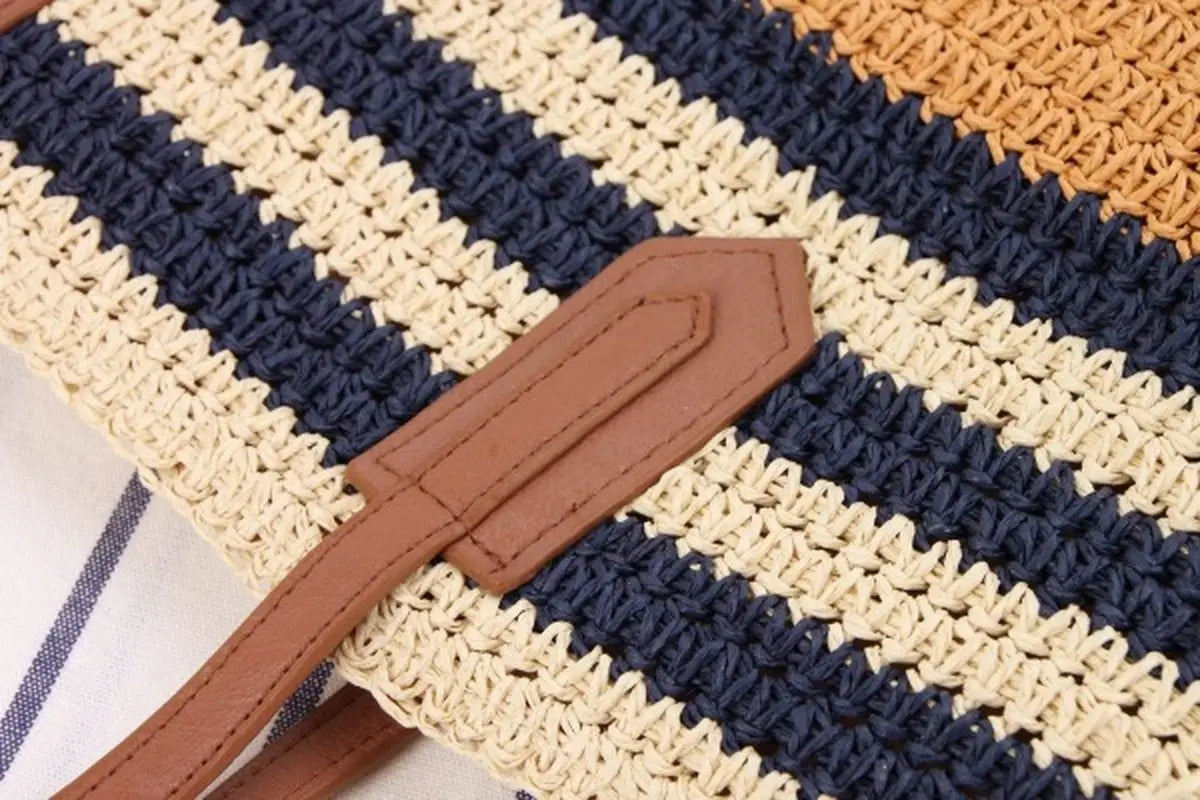 Sac Cabas Paille Pour la Plage