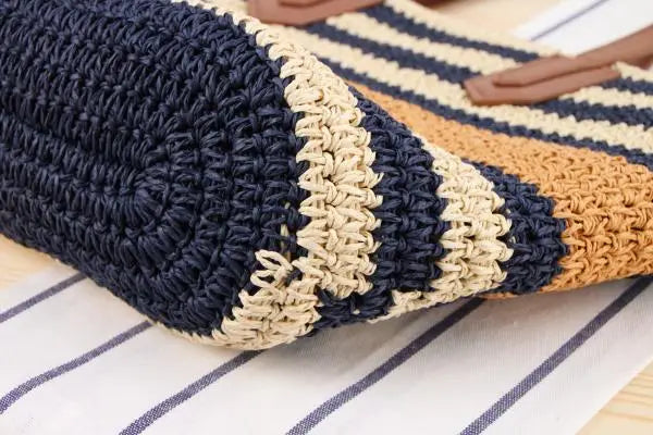 Sac Cabas Paille Pour la Plage