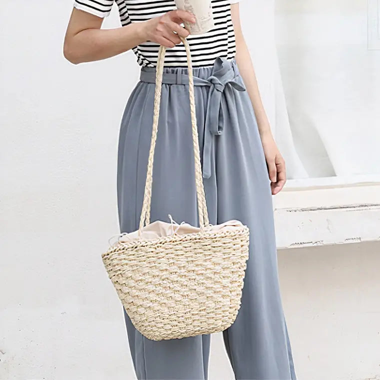 Sac Cabas Paille Style Bohème