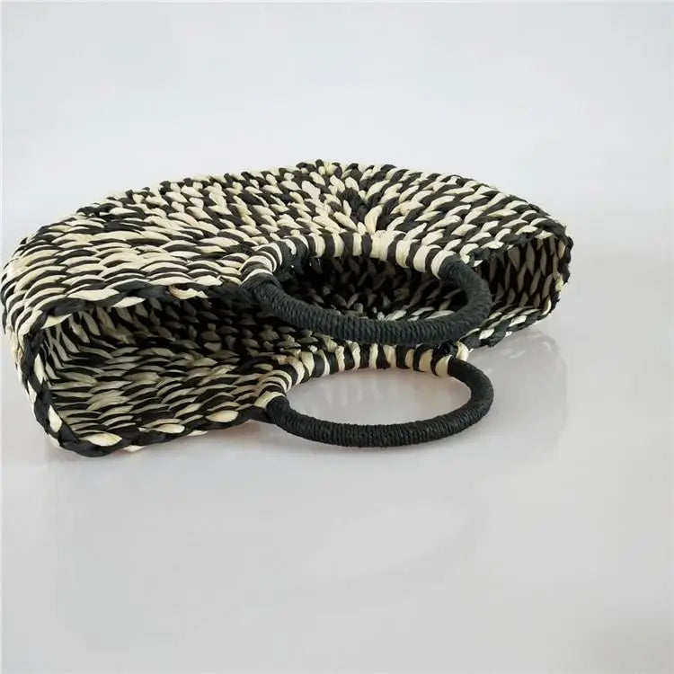 Sac Cabas Paille Vintage