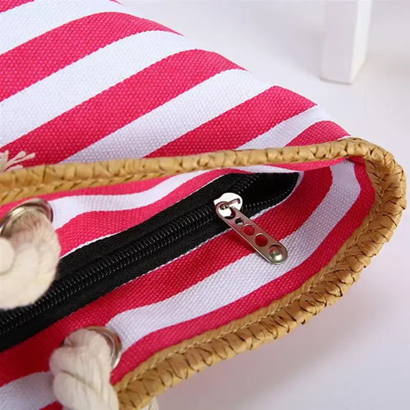 Sac de Plage avec Fermeture Éclair