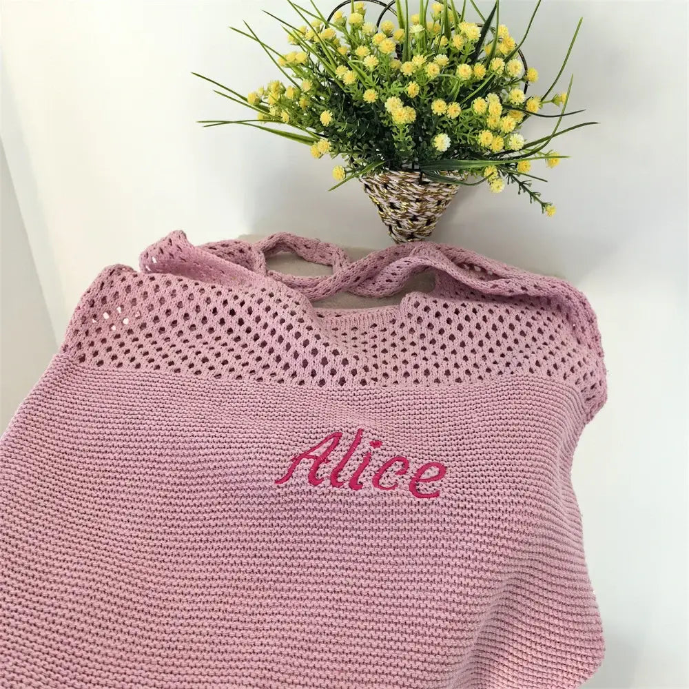 Sac De Plage Coton Personnalisable