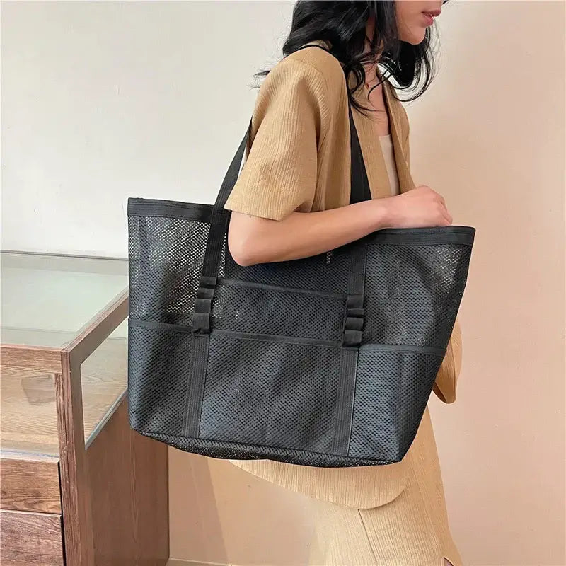 Sac de Plage en Maille