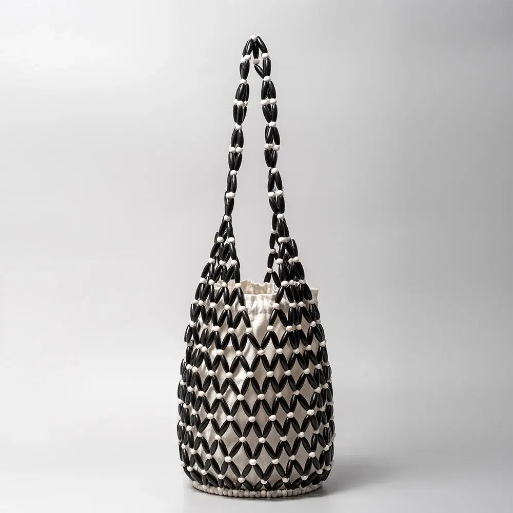 Sac De Plage en Perle De Bois